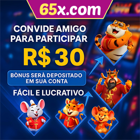 65x.com Indique amigos para receber um bônus